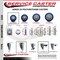 Service Caster 3 Inch Blue Polyurethane 12 MM Threaded Stem Caster with Brake SCC-TS20S314-PPUB-BLUE-PLB-M1215 - alternate 4